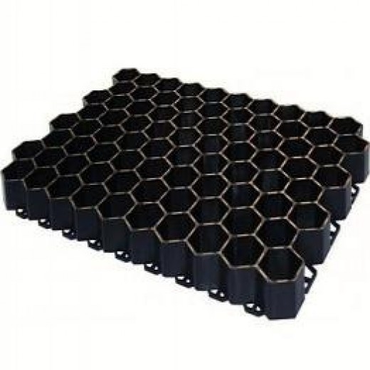 Решетка газонная Gidrolica Eco Standart РГ-70.40.3,2 - пластиковая черная в Махачкала